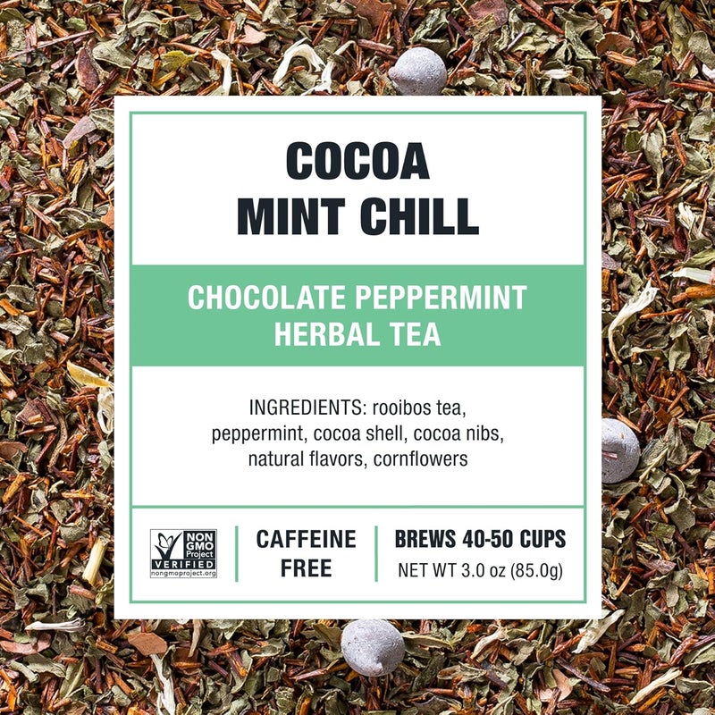Tiesta Tea Cocoa Mint Chill Herbal Tea - Image 3